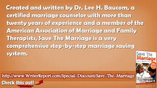 Save The Marriage Lee Baucom Review - Save The Marriage Lee H Baucom