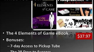 The 4 Elements of Game Review - Zack Bauer - Date Hotter Girls