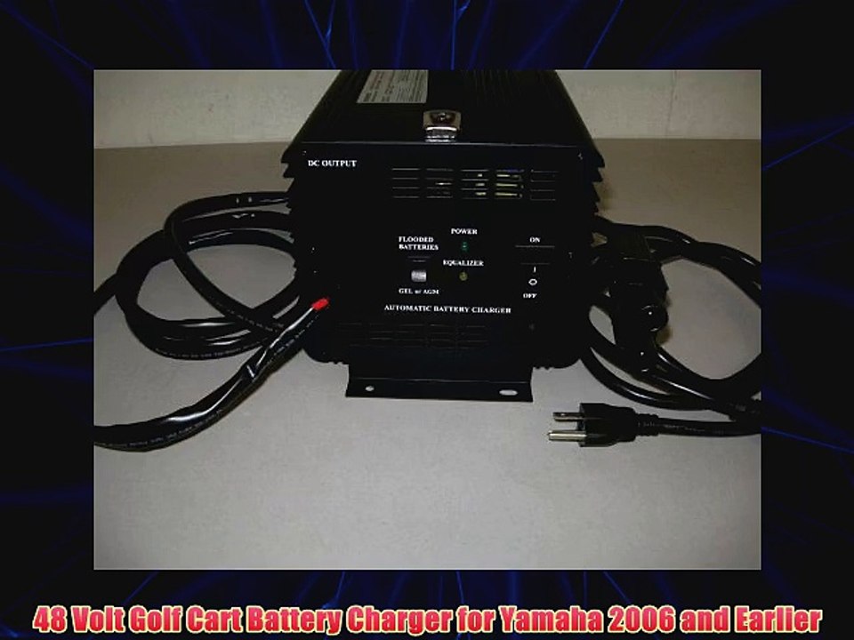 48 Volt Golf Cart Battery Charger for Yamaha 2006 and Earlier