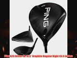 Ping G25 Driver 1w 105 Graphite Regular Right 455 Inches