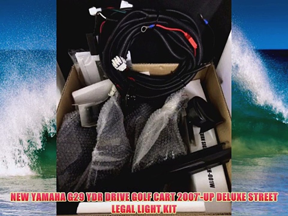 NEW YAMAHA G29 YDR DRIVE GOLF CART 2007UP DELUXE STREET LEGAL LIGHT KIT