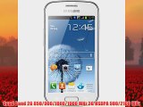 Samsung Galaxy Duos Trend S7562C Android Smartphone GSM Factory Unlocked Dual SIM 4 Screen 3G 9002100 MHz 3MP Camera Whi