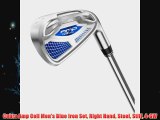 Cobra Amp Cell Mens Blue Iron Set Right Hand Steel Stiff 4GW