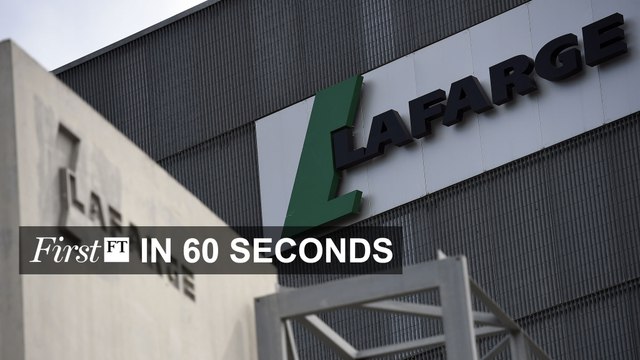 FirstFT – Holcim-Lafarge, US-Israel, Pharrell