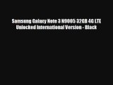 Samsung Galaxy Note 3 N9005 32GB 4G LTE Unlocked International Version Black