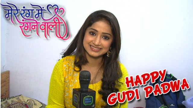 Radha Aka Pranali Ghoghare GUDI PADWA SPECIAL | Mere Rang Mein Rangne Wali | Life Ok