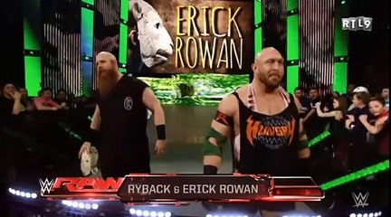 RTL9 RAW RYBACK & ROWAN VS KANE & SHOW