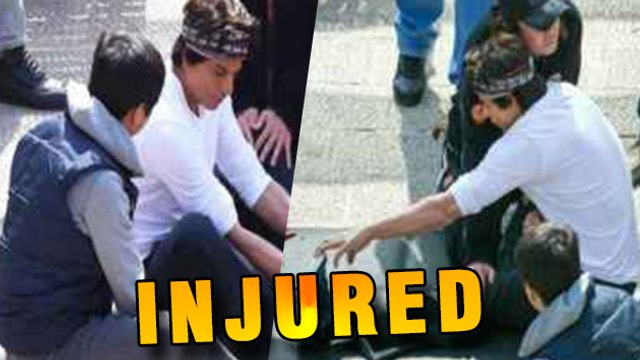 OMG!! Shahrukh Khan INJURED!
