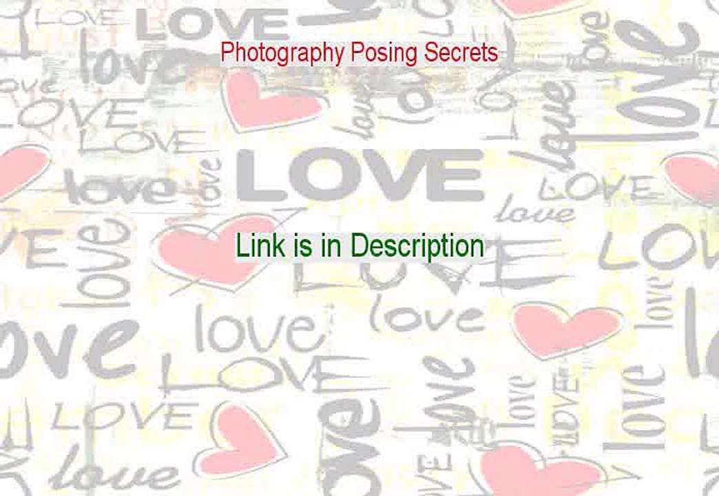Photography Posing Secrets PDF Free (Get It Now)