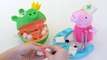 Play doh dentist Плей до доктор зубастик Peppa pig Angry Birds