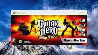 Xbox 360 Guitar Hero World Tour Band Bundle