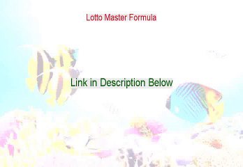 Lotto Master Formula Reviewed - Video Review (2015)