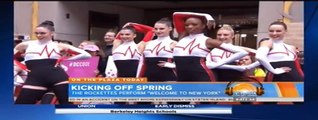 Derek Laura Rockettes Today Show