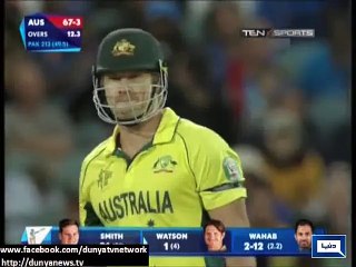Poor fielding ruined Wahab's effort
