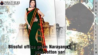 Unnati Silks trendy casual wear andra sarees online shopping