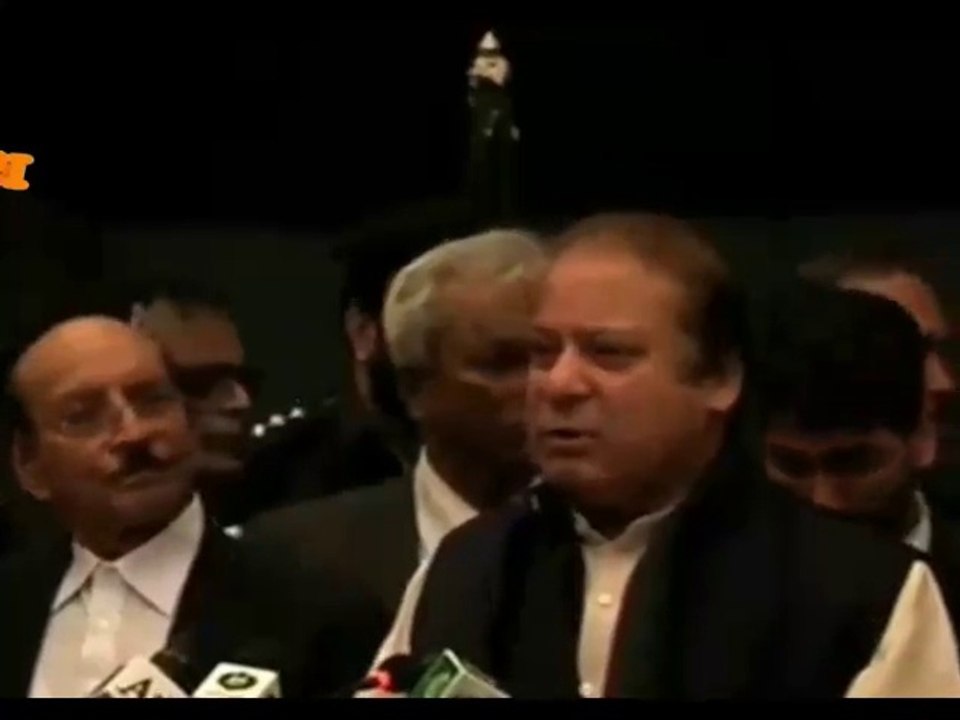 Nawaz Sharif Karachi  2015 Tezabi Totay