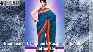 Unnati Silks Rasipuram Cotton Sarees Online Shopping