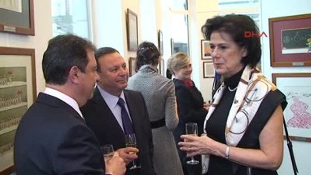 Aydın Doğan Uluslararası Karikatür Yarışması Sergisi Brüksel'de Açıldı