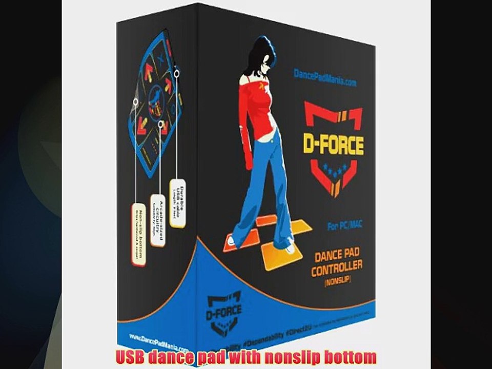 DForce Nonslip USB Dance Pad