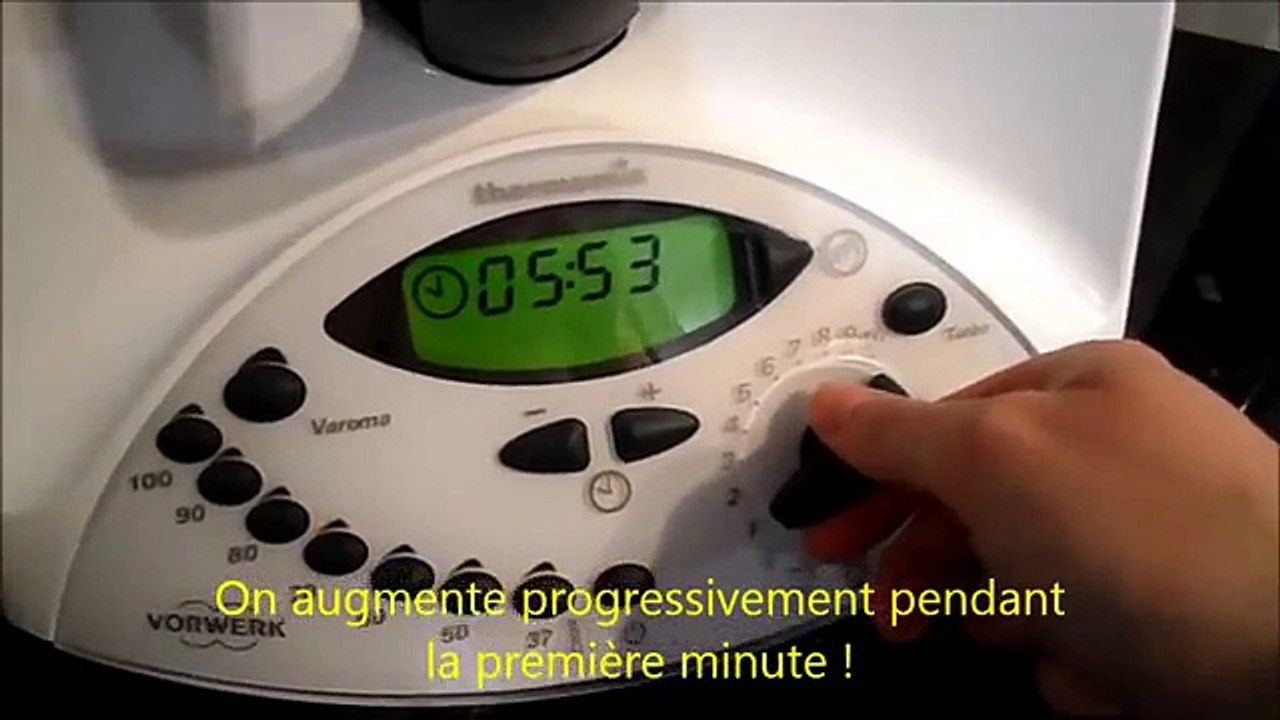 Thermomix, îles flottantes _ blancs en neige