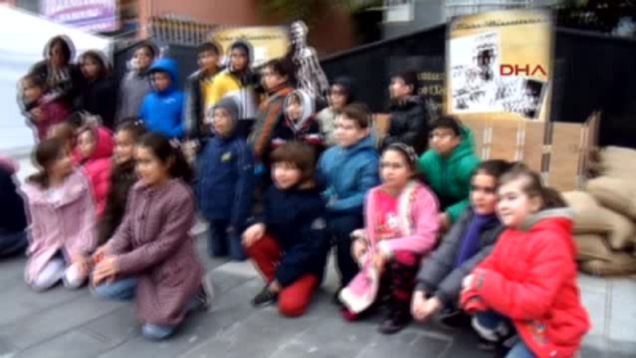 Avcılar'daki 'Çanakkale Destanı Platosu'nda Tarih Dersi