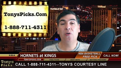 Sacramento Kings vs. Charlotte Hornets Free Pick Prediction NBA Pro Basketball Odds Preview 3-20-2015