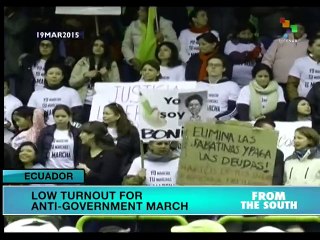 Ecuador: Opposition-led protests fall short of expectations