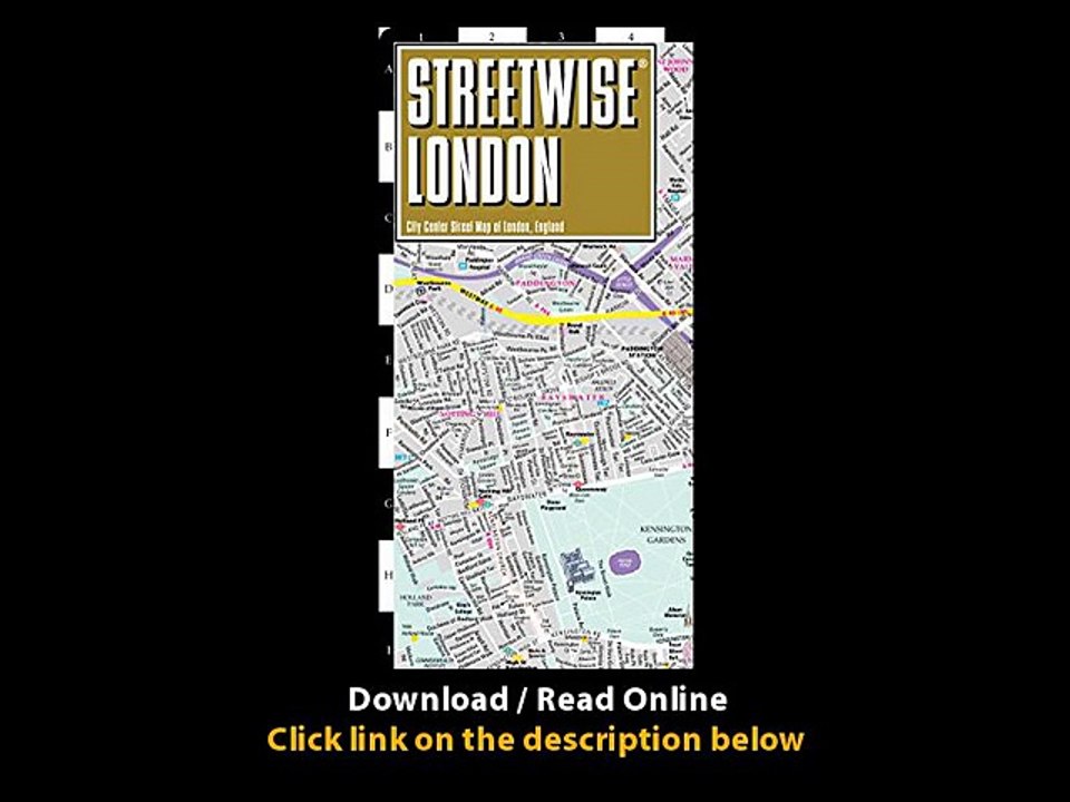 Download Streetwise London Map Laminated City Center Street Map of London England By Streetwise Maps PDF