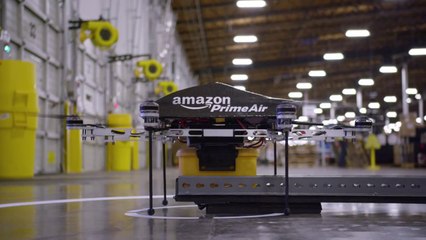 VIDEO - Amazon obtient une licence pour tester la livraison par drone