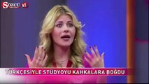 Diana'nın Türkçe'yle imtihanı herkesi çok eğlendirdi