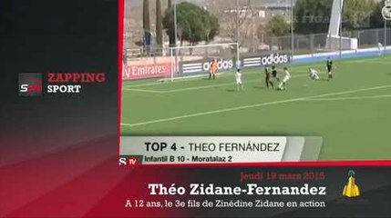 Download Video: Zap'Sport : Théo Zidane sur les traces de son père