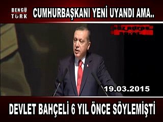 DEVLET BAHÇELİ 6 YIL ÖNCE SÖYLEMİŞTİ