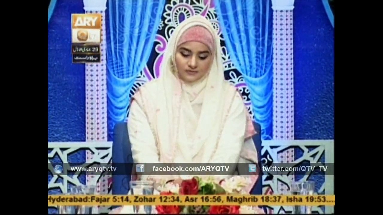 SANA-E-SARKAR 20th March 2015