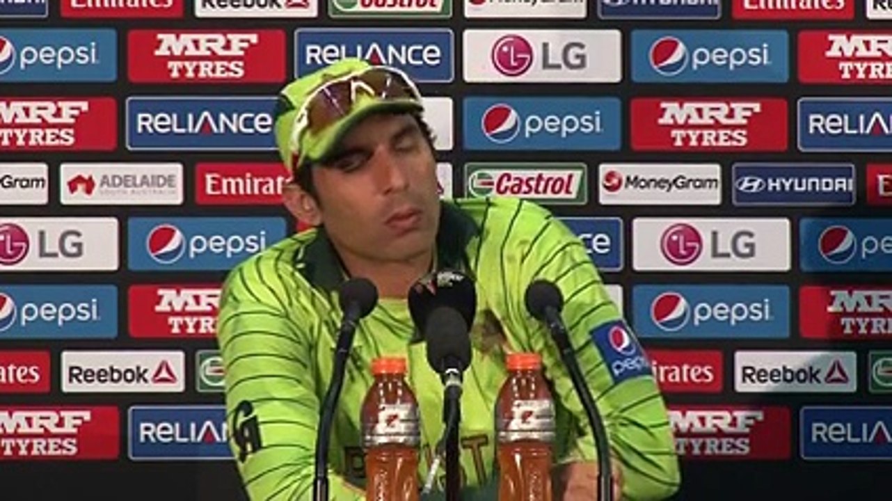 Misbah ul Haq's last press conference