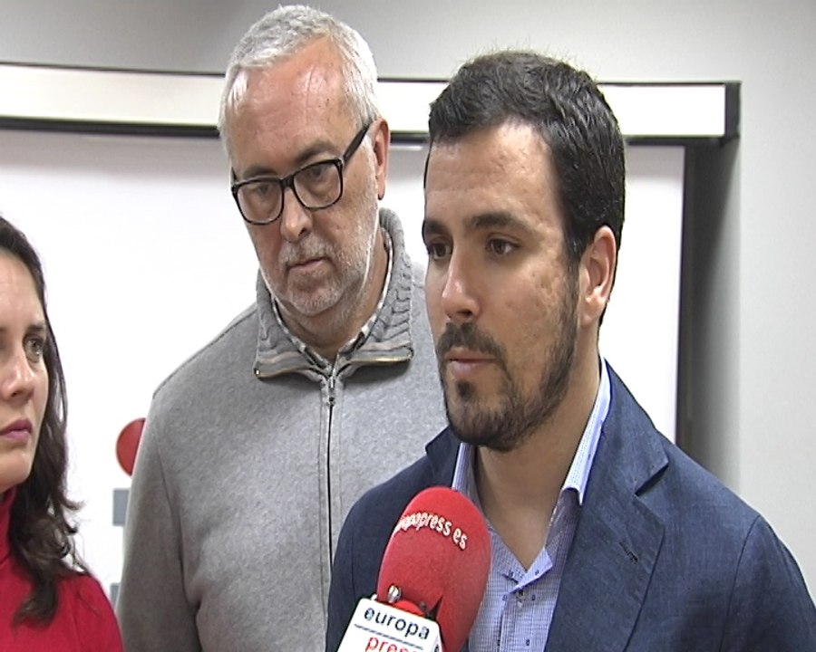 Garzón: IU es única garantía frente "coalición PP-PSOE"