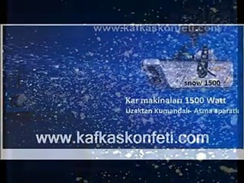 KAR MAKİNALARI -Uzaktan kumandalı