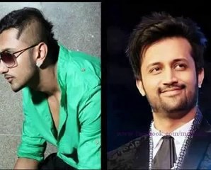 ▶ ATIF ASLAM vs YO YO HONEY SINGH New Song 2014