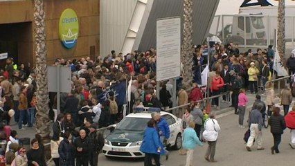 El Barco Splendida llega a Barcelona con 27 pasajeros menos de los que subieron