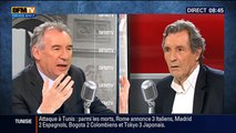 François Bayrou, invité de Bourdin Direct sur BFMTV - 190315