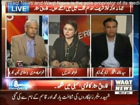 8pm With Fareeha Idrees - 20th March 2015