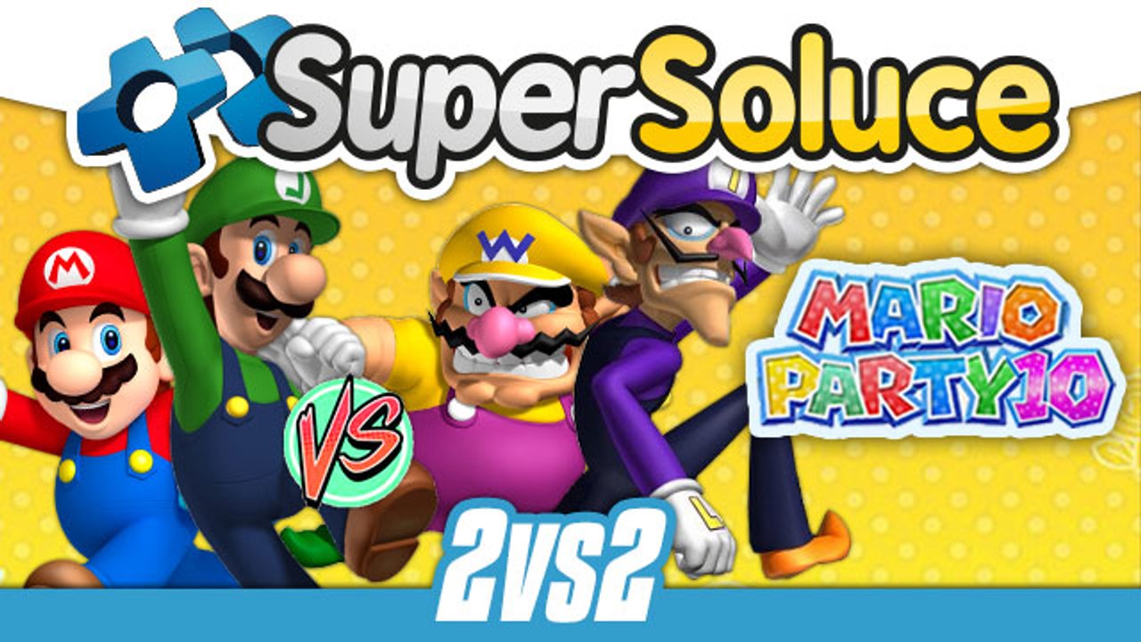 Mario Party 10 - Tous les Minis Jeux 2 VS 2