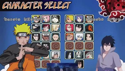 Naruto NSM 2014 MUGEN Beta Version