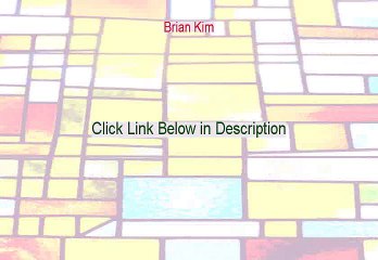 Brian Kim Free PDF (Instant Download 2015)