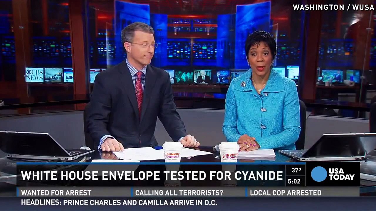 Letter sent to White House tested for cyanide