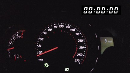 0 à 100 km/h Megane 3 GT Dci 165 ch