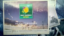 federer e raonic - semi final indian wells masters tennis - bnp paribas 2015 open
