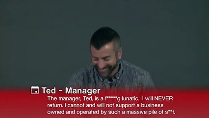 Meseros reaccionan ante los malos comentarios de sus clientes