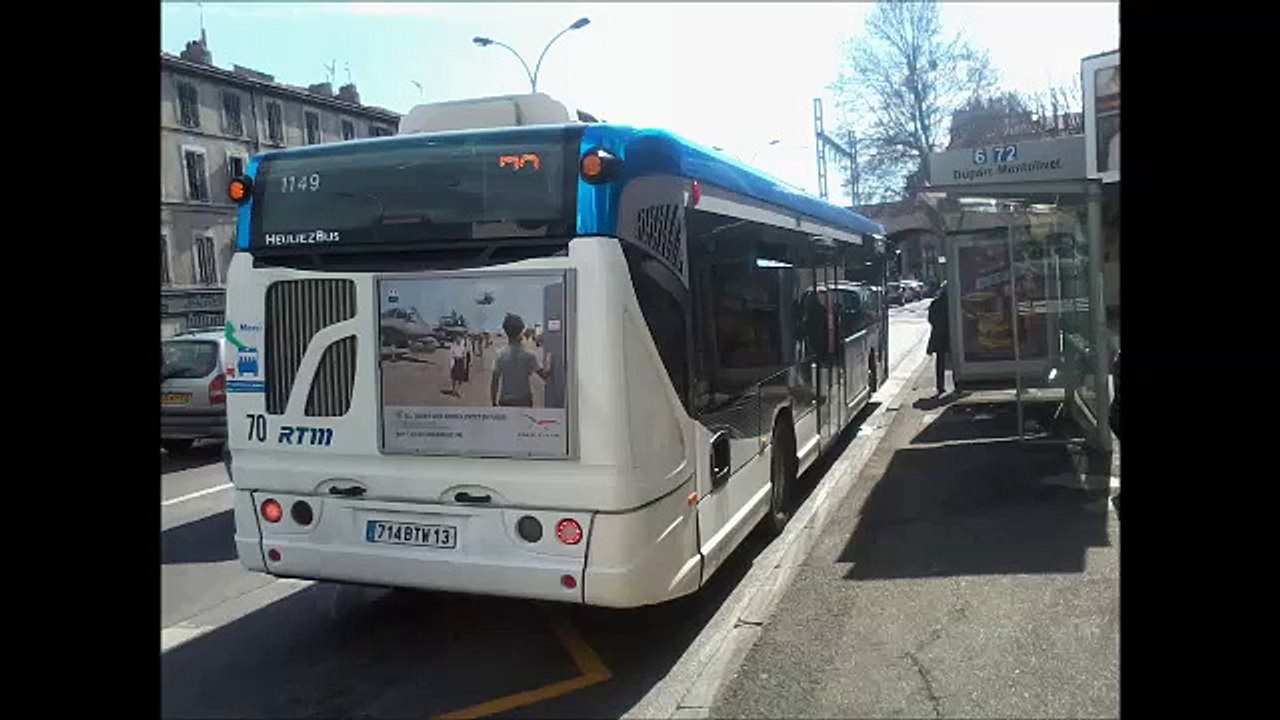 [Sound] Bus Heuliez Bus Access'Bus GX 327 n°1149 de la RTM - Marseille sur les lignes 30 et 72