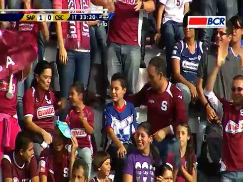 Gol Saprissa 1 - Cartaginés 0