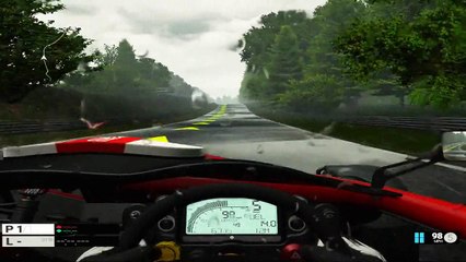 PROJECT CARS - Testing Ariels in Heavy Storm Rain